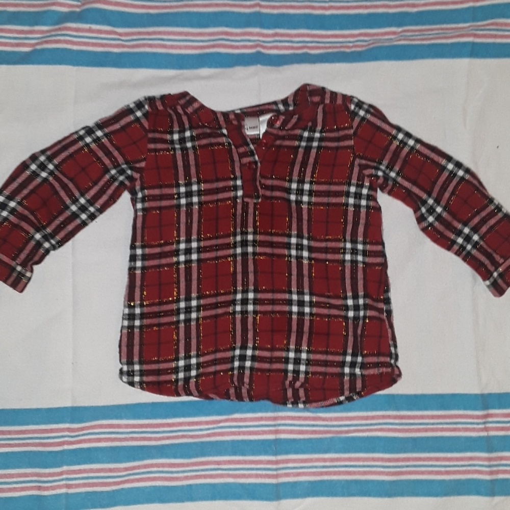 Jumping beans button up shirt